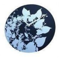 Çiçekli Aynalı Duvar Saati Çiçekli Aynalı Duvar Saati