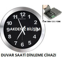 Duvar Saati Dinleme Cihazı