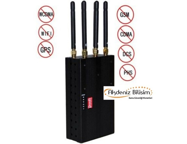 Taşınabilir Sinyal Kesici Jammer AKD-808HI