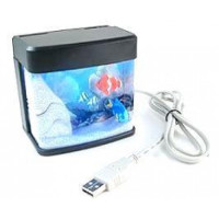 Usb Mini Akvaryum Led Işıklı