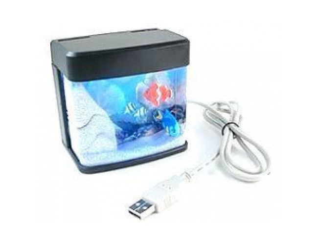 Usb Mini Akvaryum Led Işıklı