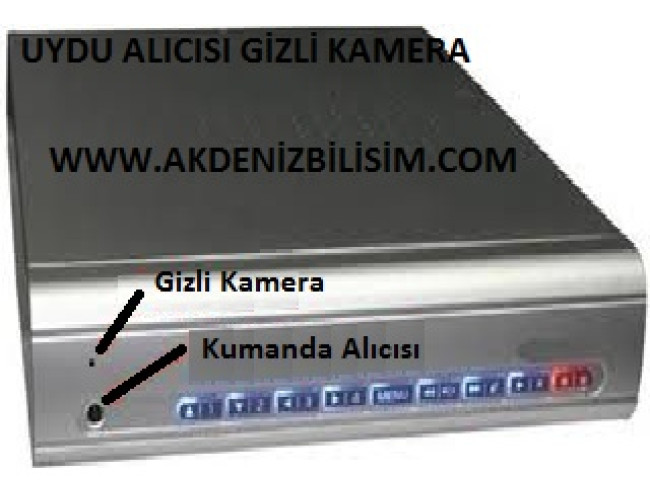 Uydu Alıcısı Görünümlü Kamera